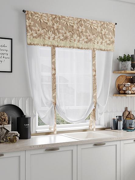 Тюль портьеры для кухни Фолтрис - 64 - фото 2