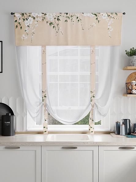 Тюль портьеры для кухни Фолтрис - 67 - фото 4