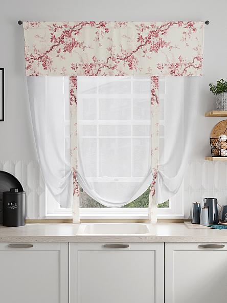 Тюль портьеры для кухни Фолтрис - 77 - фото 4