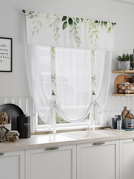 Тюль портьеры для кухни Фолтрис - 78 - фото 2