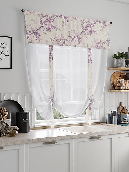 Тюль портьеры для кухни Фолтрис - 79 - фото 2