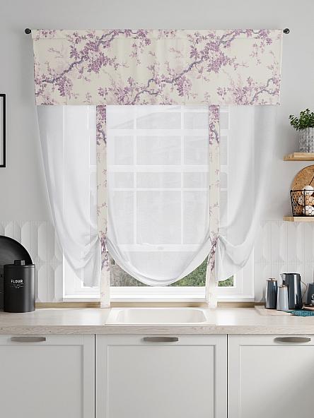 Тюль портьеры для кухни Фолтрис - 79 - фото 4