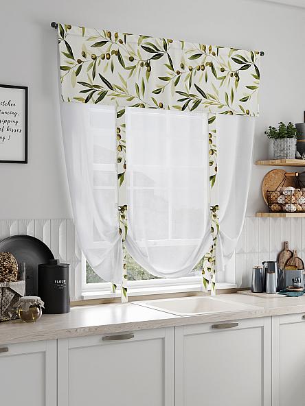Тюль портьеры для кухни Фолтрис - 86 - фото 2
