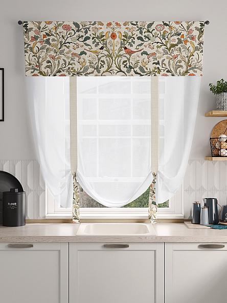 Тюль портьеры для кухни Фолтрис - 110 - фото 4