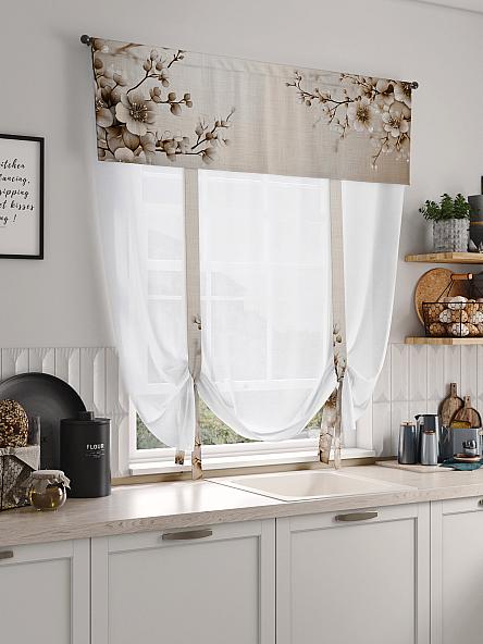 Тюль портьеры для кухни Фолтрис - 111 - фото 2