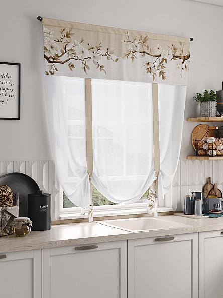 Тюль портьеры для кухни Фолтрис - 113 - фото 2