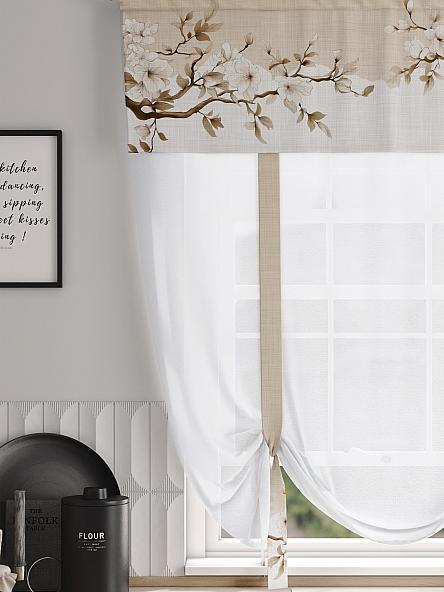 Тюль портьеры для кухни Фолтрис - 113 - фото 3