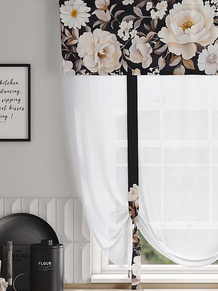 Тюль портьеры для кухни Фолтрис - 126 - фото 3