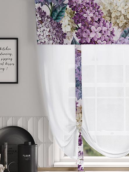 Тюль портьеры для кухни Фолтрис - 132 - фото 3