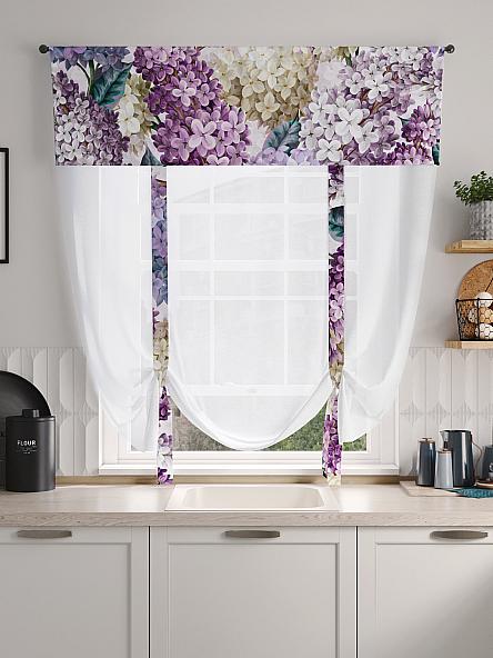 Тюль портьеры для кухни Фолтрис - 132 - фото 4