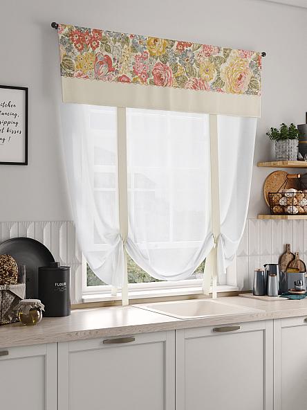 Тюль портьеры для кухни Фолтрис - 134 - фото 2