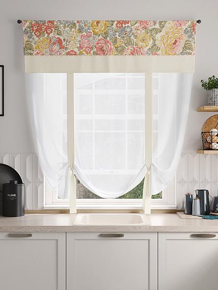 Тюль портьеры для кухни Фолтрис - 134 - фото 4