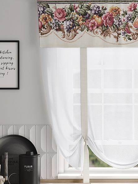 Тюль портьеры для кухни Фолтрис - 143 - фото 3