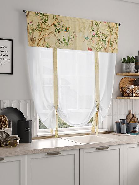 Тюль портьеры для кухни Фолтрис - 147 - фото 2