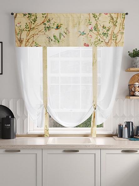 Тюль портьеры для кухни Фолтрис - 147 - фото 4