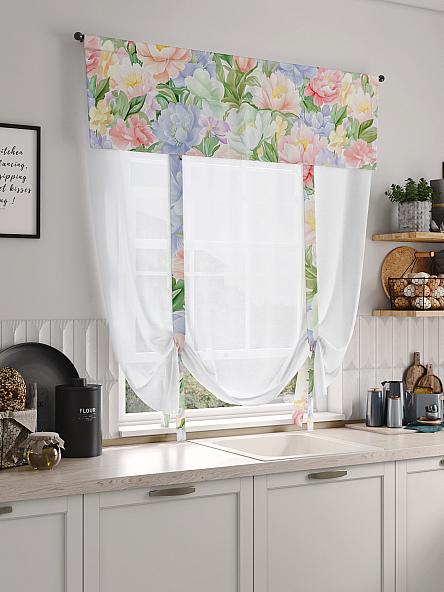 Тюль портьеры для кухни Фолтрис - 177 - фото 2