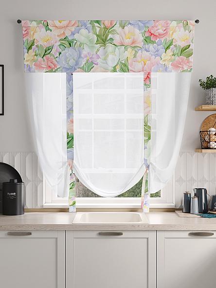 Тюль портьеры для кухни Фолтрис - 177 - фото 4