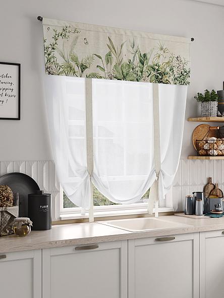 Тюль портьеры для кухни Фолтрис - 182 - фото 2