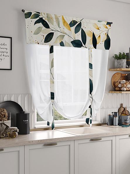 Тюль портьеры для кухни Фолтрис - 198 - фото 2