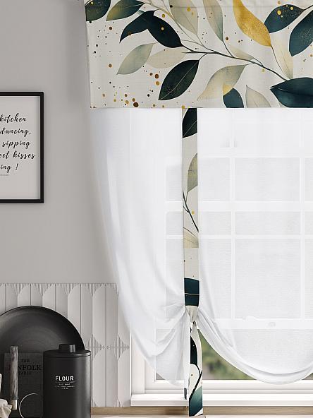 Тюль портьеры для кухни Фолтрис - 198 - фото 3