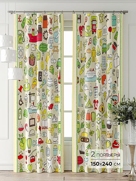 Комплект штор Фриости - 40 - 240 см