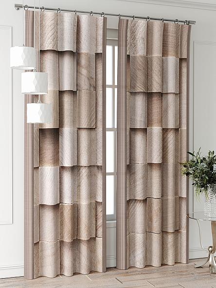 Комплект штор Фриости - 57 - 240 см - фото 2