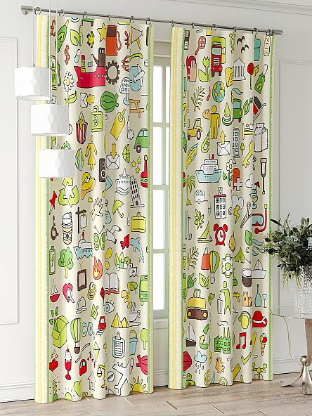 Комплект штор Фриости - 40 - 260 см - фото 2