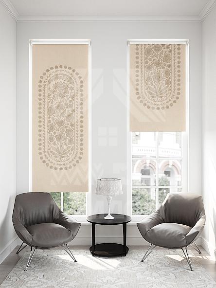 Рулонная штора для кухни для детской Малинет - 02 - ширина 62 см - фото 2