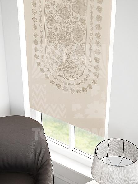 Рулонная штора для кухни для детской Малинет - 02 - ширина 62 см - фото 3