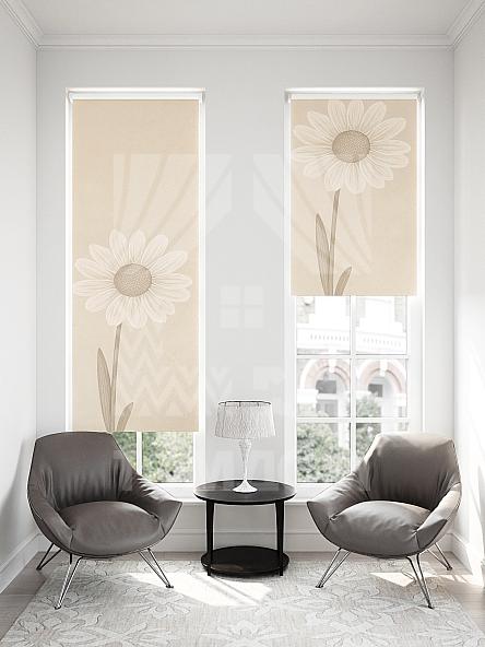 Рулонная штора для кухни для детской Малинет - 05 - ширина 62 см - фото 2