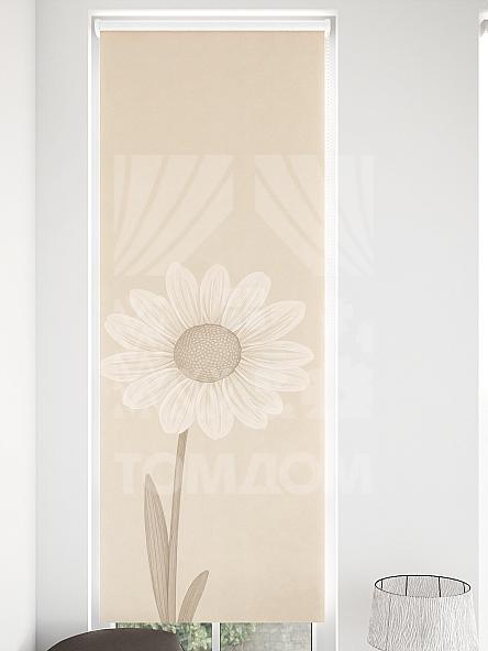 Рулонная штора для кухни для детской Малинет - 05 - ширина 62 см - фото 4