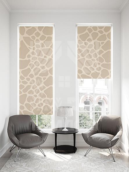 Рулонная штора для кухни для детской Малинет - 07 - ширина 62 см - фото 2