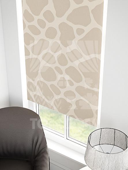 Рулонная штора для кухни для детской Малинет - 07 - ширина 62 см - фото 3