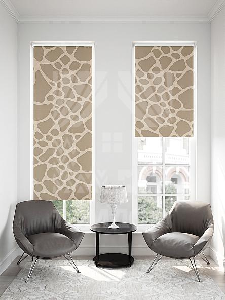 Рулонная штора для кухни для детской Малинет - 08 - ширина 62 см - фото 2