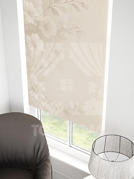 Рулонная штора для кухни для детской Малинет - 10 - ширина 62 см - фото 3