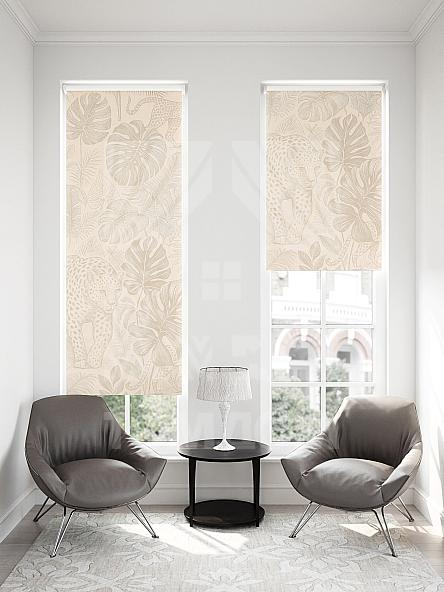 Рулонная штора для кухни для детской Малинет - 26 - ширина 62 см - фото 2