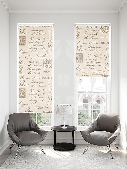 Рулонная штора для кухни для детской Малинет - 29 - ширина 62 см - фото 2