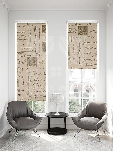 Рулонная штора для кухни для детской Малинет - 30 - ширина 62 см - фото 2