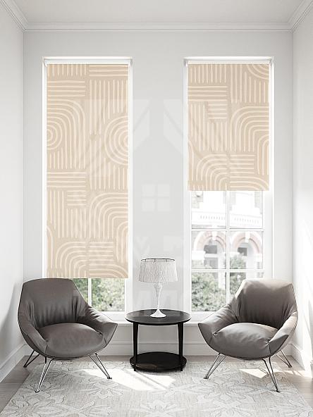 Рулонная штора для кухни для детской Малинет - 38 - ширина 62 см - фото 2