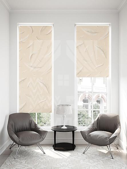 Рулонная штора для кухни для детской Малинет - 41 - ширина 62 см - фото 2