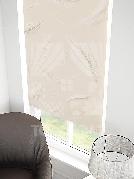 Рулонная штора для кухни для детской Малинет - 41 - ширина 62 см - фото 3