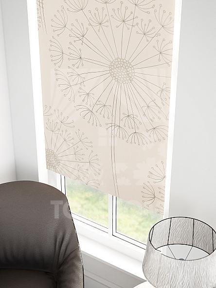 Рулонная штора для кухни для детской Малинет - 44 - ширина 62 см - фото 3