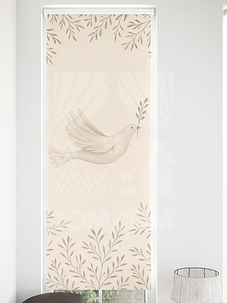 Рулонная штора для кухни для детской Малинет - 46 - ширина 62 см - фото 4