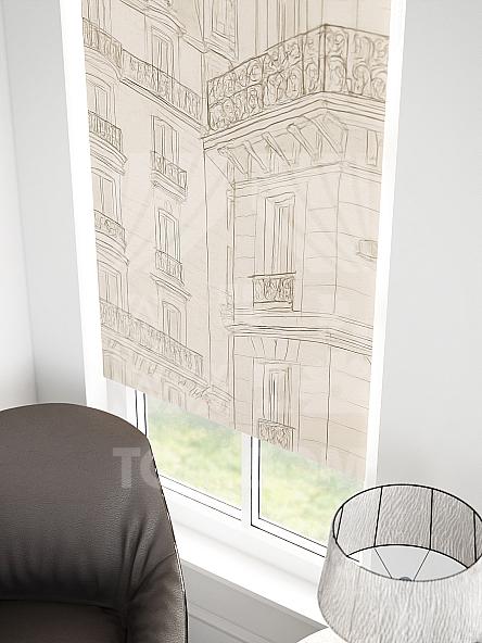 Рулонная штора для кухни для детской Малинет - 48 - ширина 62 см - фото 3