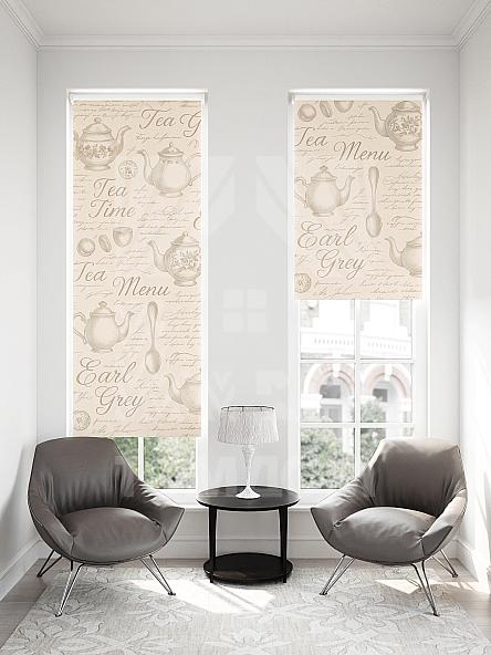 Рулонная штора для кухни для детской Малинет - 49 - ширина 62 см - фото 2