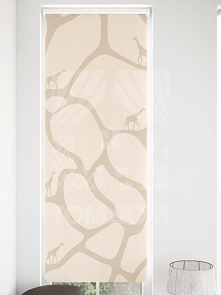 Рулонная штора для кухни для детской Малинет - 62 - ширина 62 см - фото 4