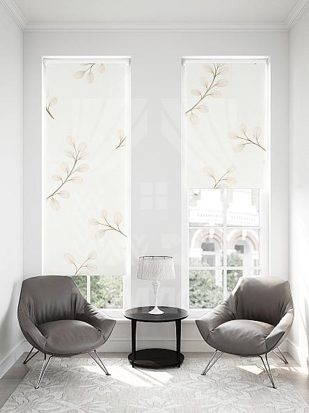 Рулонная штора для кухни для детской Малинет - 64 - ширина 62 см - фото 2