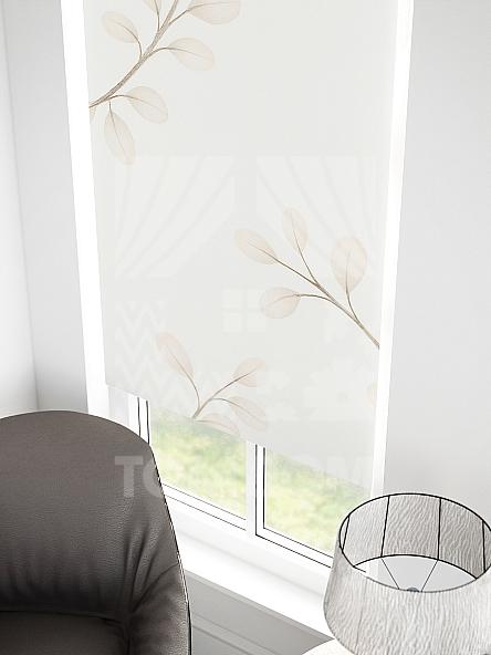 Рулонная штора для кухни для детской Малинет - 64 - ширина 62 см - фото 3