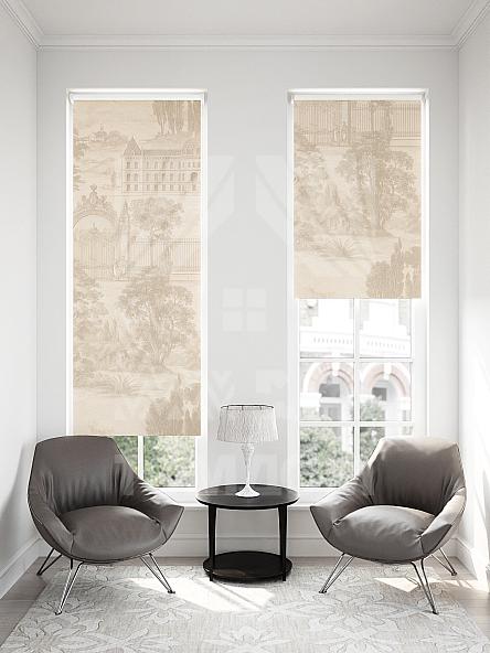 Рулонная штора для кухни для детской Малинет - 66 - ширина 62 см - фото 2