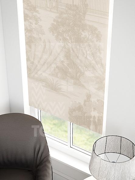 Рулонная штора для кухни для детской Малинет - 66 - ширина 62 см - фото 3